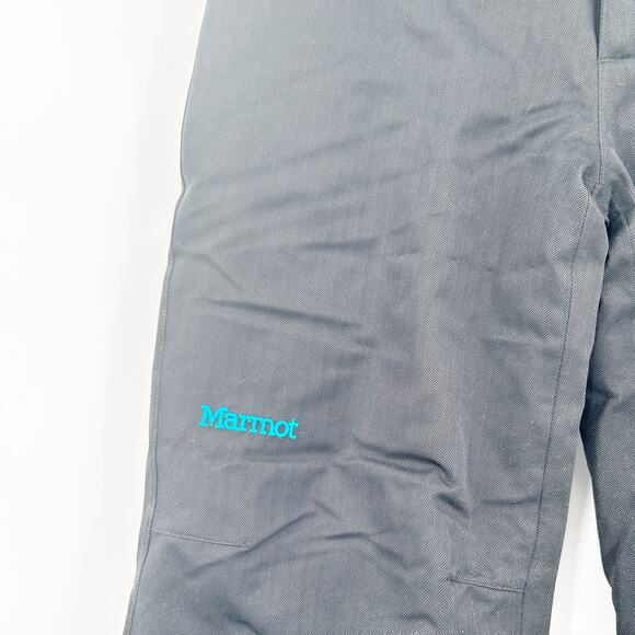 Marmot Kids Outdoor Insulated Fleece Lined Snowboard Ski Winter Snow‎ Pants M - Picture 3 of 11